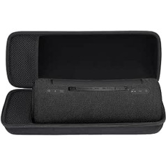 Aenllosi cietais futrālis Sony SRS-XB43/SRS-XG300 portatīvajam bezvadu Bluetooth skaļrunim, tikai somā (melns)