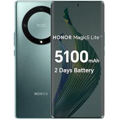 Honor Magic 5 Lite 5G 256GB/8GB RAM ar divām SIM kartēm Emerald Green