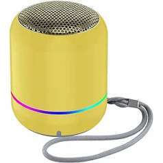 m MU Bluetooth skaļrunis, Musikbox Bluetooth, fantastiska skaņa, uzlabota IPX62 ūdens aizsardzība, bezvadu skaļrunis iPhone/dzeltenai