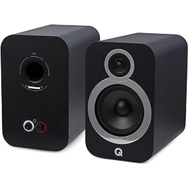 Q Acoustics 3030i kompakto skaļruņu pāris melns