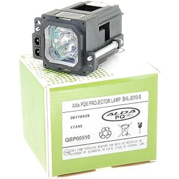 Alda PQ projektora lampa JVC DLA-HD350 projektora lampai ar Eurolamps korpusu