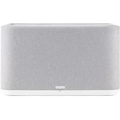 Denon Home 150 Multiroom skaļruņi — HiFi skaļrunis ar iebūvētu HEOS, Wi-Fi, Bluetooth, USB, AirPlay 2, augstas izšķirtspējas audio, ar Alexa savietojams mājas 350 balts