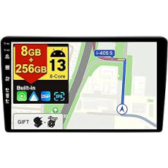 BXLIYER — [8G+256G, 8 kodolu] — Android 12 IPS automašīnas radio Opel Vauxhall Antara Astra Zafira Corsa Meriva Vetcra — bezvadu CarPlay/Android automašīna — kamera un mikrofons — 9 collu 2 DIN — DAB stūre