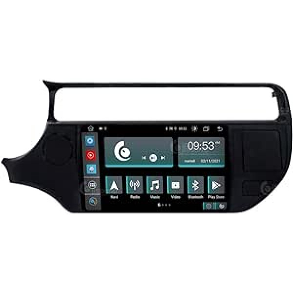 Universāls auto radio priekš Kia Rio 2015-2017 Android GPS Bluetooth WiFi USB DAB+ skārienekrāns 9 collu 8core Carplay AndroidAuto