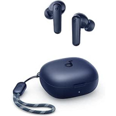 Anker P20i True Wireless Earbuds skaņas kodols, Kabellose Bluetooth Kopfhörer, 10 mm Treiber, Bluetooth 5.3, Anpassbarer EQ, 30 Std. Spielzeit, IPX5 wasserfest, 2 Mikros mit KI (Blau) (Generalüberholt)