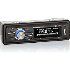 Roadstar RU-375BT digitālā automašīnas radio AM/FM Bluetooth brīvroku stereo stereo USB ports TF karšu lasītājs MP3 atskaņotājs LCD ekrāns tālvadības pults