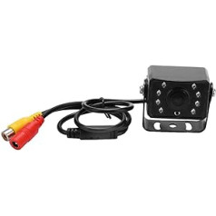 12 V kameras atpakaļgaitas kamera — 1 dators no 12 V 8 IR LED Night Vision HD ūdensizturīga kameras atpakaļgaitas kamera