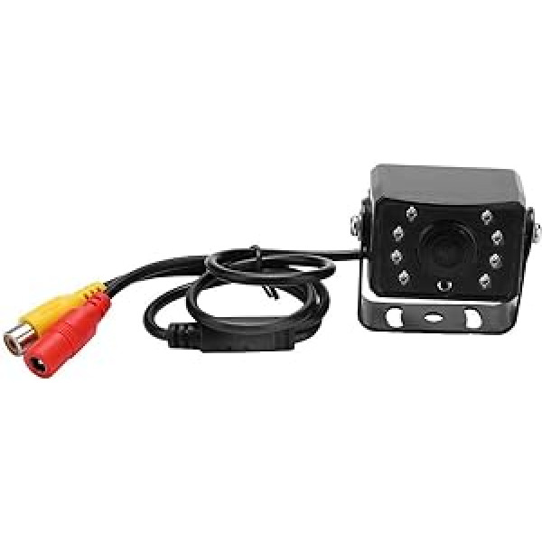 12 V kameras atpakaļgaitas kamera — 1 dators no 12 V 8 IR LED Night Vision HD ūdensizturīga kameras atpakaļgaitas kamera