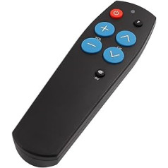 XEERUN Universal remote control, seniors remote control TV with large buttons, easy to use and set up, universal remote control TV for seniors for TV and cable IR devices