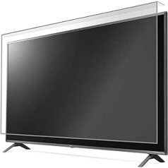 bestoclass 101,6 cm (40 Zoll) Smart-TV-Displayschutzfolie – ultimatatyvus Schutz su 100 % Transparenz, Anti-Schock und blendfrei, Migräne-freies Seherlebnis