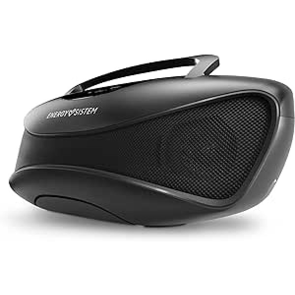 Energy Sistem Speaker FS600 portatīvais Bluetooth skaļrunis (Bluetooth 5.0, True Wireless, 20 W, USB/SD, audio ieeja, brīvroku komplekts un displejs) — melns