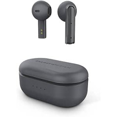 Energy Sistem Earphones True Wireless Style 4 Stone (austiņas bezvadu mūzikas baudīšanai, kompakts un ergonomisks dizains, uzlādes futrālis, kas saderīgs ar lietotni ESmart Connect) - pelēks