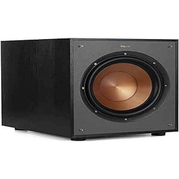 Klipsch R-100SW zemfrekvences skaļrunis, Schwarz