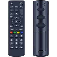 TCNOUMT Replacement Remote Control Compatible for MANHATTAN 2-DH1410-MTT DH1410 HD-T2 HD-S2 HDT2 HDS2