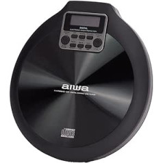 AIWA PCD-810BK pilkos ir juodos spalvos CD grotuvas