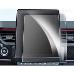 BIBIBO Renault Zoe Navigācijas ekrāna aizsargs, kas saderīgs ar Renault Clio 5 Zoe Captur 2 2020-2023 / Renault Arkana 2021-2023, GPS Navigator ekrāna aizsargi, pret skrāpējumiem izturīgi pret pirkstu nospiedumiem