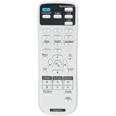 GreenBale Projector Remote Control for Epson EB-535W EB-520 EB-525W EB-530 EB-536Wi EB-570 EB-575W EB-575Wi EB-580 EB-585W EB-585Wi EB-595Wi 575Wi+ PowerLite 535W 535W 20 525W 530 570 575W 580 585W