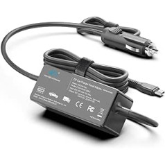 KFD 100W 96W 90W 87W 65W USB C DC 12V-24V automašīnas lādētājs klēpjdatora barošanas avots MacBook Pro 16 15 14 2023 MacBook Air, Lenovo Yoga 7i/ 9, HP, Dell, Surface Pro 8 9 Adapter 9 12W to