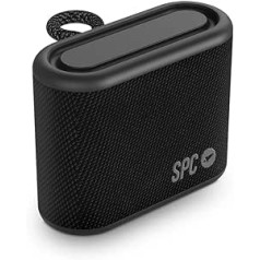 SPC Sound MINIMAX pārnēsājams Bluetooth skaļrunis, kompakts izmērs, liela autonomija 24 stundas, jaudīgs akumulators, 5W, IPX7 ūdensizturība, TWS, USB-C, tekstila dizains