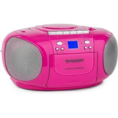 BoomGirl Ghettoblaster Rožinė