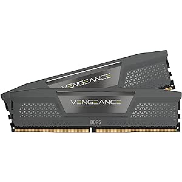 CORSAIR Vengeance DDR5 RAM 32GB (2x16GB) 7000MHz CL40 Intel XMP iCUE Compatible Computer Memory - Black (CMK32GX5M2B7000C40)