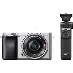 Sony Alpha 6100 E-Mount sistēmas kamera (24 megapikseļi, 4K video, 180° skārienjūtīgs displejs