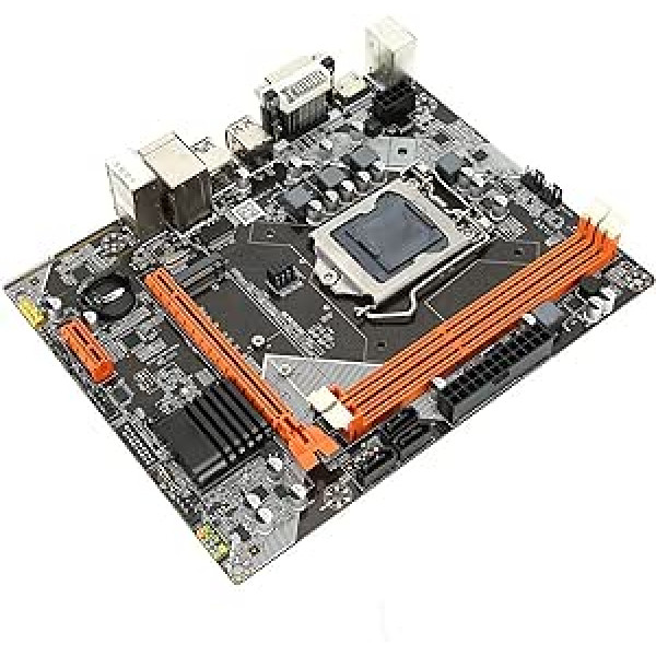 M-ATX M.2 LGA 1155 Desktop Motherboard VGA HDMI DVI Motherboard with Two Outputs PCI-EX1 USB2.0 SATA2.0 Hard Drive M.2 Network RJ45 Motherboard with Slots Network Card for In-T