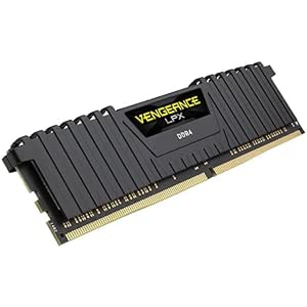 Corsair Vengeance LPX 16GB (2 x 8GB) DDR4 3600 (PC4-28800) C16 1.35V AMD and Intel Optimized Desktop Memory - Black