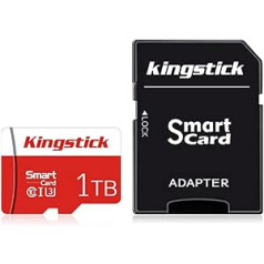 Mini SD Card 1TB Memory Card Class 10 TF Card High Speed Compatible for Computers, Cameras and Smartphones Mini SD Card with Adapter