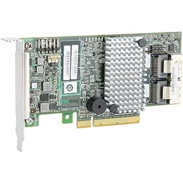 Akozon SAS Controller Card LSI 9267 8i 2208 6GB S 512MB PCI E 2.0 8 Port SATA Controller SAS HP 8 Port SATA SAS Ports Expansion RAID Controller RAID0 1 10 Low Baffle 6GB S PCI E