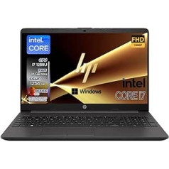 HP piezīmjdators 250 G9, piezīmjdators, pelēks, Intel Core i7 12th Gen 4,7 GHz, RAM, 16 GB, SSD, 1256 GB, Full HD displejs, Win 11 Pro, Office Pro 2021, gatavs datoram