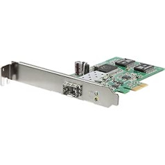 STARTECH.COM PEX1000SFP2 – PCI Express Gigabit Ethernet skaidulinio tinklo plokštė su atviru SFP – PCIe SFP tinklo plokštės adapteris NIC