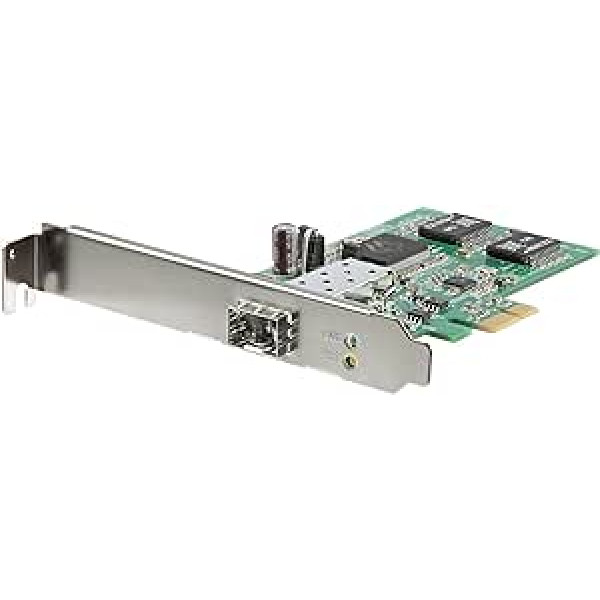 STARTECH.COM PEX1000SFP2 — PCI Express Gigabit Ethernet šķiedras tīkla karte ar atvērtu SFP — PCIe SFP tīkla kartes adaptera NIC