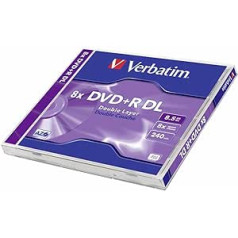 Verbatim - DVD+R DL x 1 - 8.5 GB