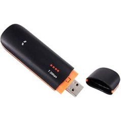 VBESTLIFE pārnēsājams USB tīkla sargspraudnis, 7,2 Mbps ātrgaitas modema adapteris 3G bezvadu SD SIM karte, saderīga ar operētājsistēmu Windows 2000 / XP / Vista / Windows7 / Windows8 / Linux / Android