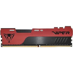 Patriot Memory Viper Elite II DDR4 8GB (1x8GB) 3200MHz žaidimų atmintis juoda / raudona