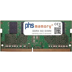 8 GB RAM atmiņas modulis saderīgs ar HP EliteBook 840 G5 DDR4 SO DIMM 2400MHz PC4-2400T-S