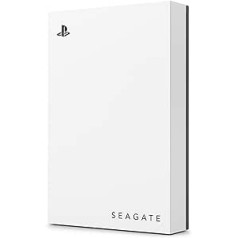 Seagate Game Drive PS4/PS5 2TB portatīvais ārējais cietais disks 2,5 collu USB 3.0 balts Modeļa Nr.: STLV2000201