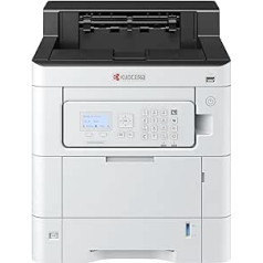 Kyocera Ecosys PA4000cx klimata aizsardzības sistēmas lāzerprinteris 40 lpp./min krāsu lāzerprinteris ar noliecamu vadības paneli abpusējā vienība 100+550 loksnes papīra padeve Gigabit LAN mobilā druka