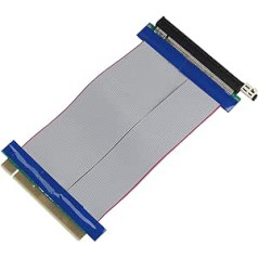 Haljia Riser karte ar elastīgu lentes pagarinātāja kabeli PCI-164 Pin PCI-E 16X