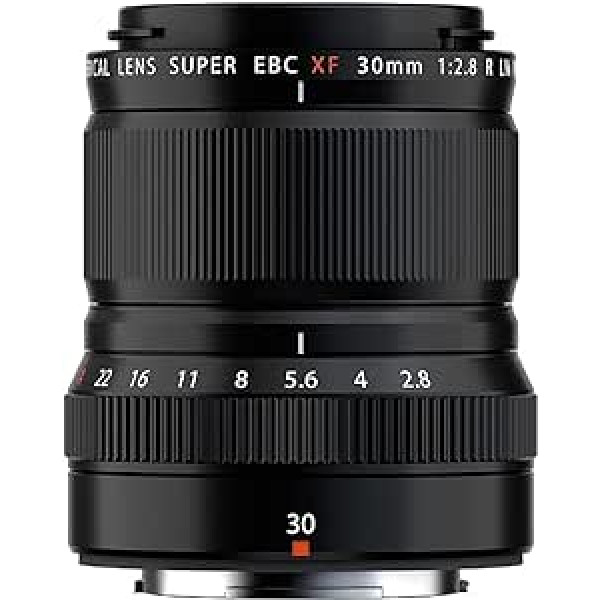 Fujifilm XF30 mm F2.8 R LM WR Macro, 4547410485868, melns