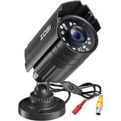 ZOSI CCTV Outdoor 1080P 4-in-1 Video Aplūkošanas kamera Außen Wasserdicht Kamera, 24M IR Nachtsicht, BNC Kabelgebunden, ar OSD Taste