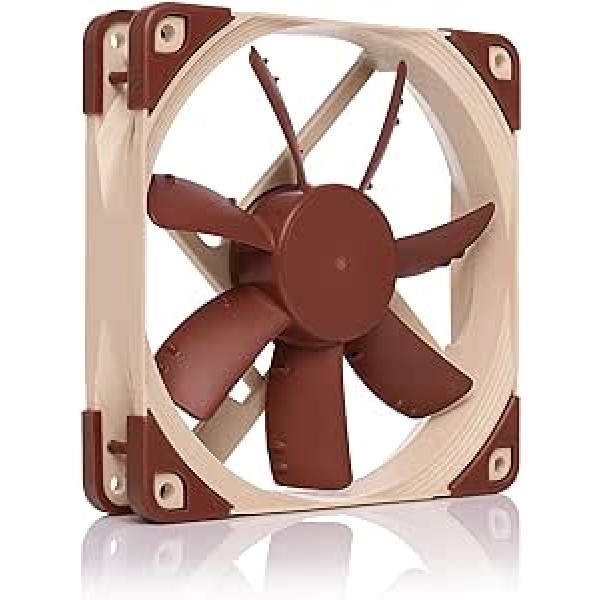 Noctua NF-S12A PWM, Leiser Premium-Lüfter, 4-pin (120 mm, Braun)