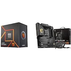 AMD Ryzen 9-7900X procesorius + MSI MEG X670E ACE pagrindinė plokštė ATX