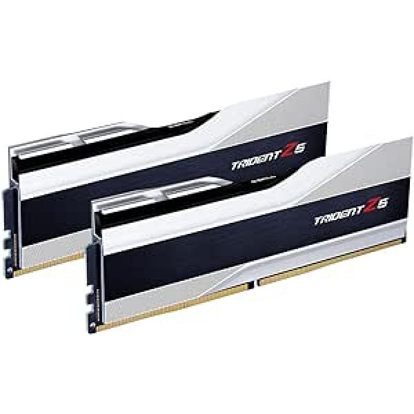 G.SKILL Trident Z5 Silver 32GB komplekts (2x16GB) DDR5-6000 CL40 DIMM atmiņas modulis