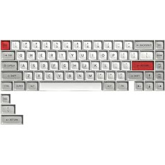 DROP + Matt3o MT3/dev/tty taustiņu vāciņu komplekts 65% tastatūrām — savietojams ar Cherry MX slēdžiem un kloniem (65% 70 taustiņu komplekts), 65% komplekts (70 taustiņi)