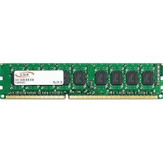 CSX CSXD3EC 1333 2R8/8GB 8GB DDR3 1333MHz PC3-10600E 2Rx8 512Mx8 18CHIP 240pin CL9 1,5 V ECC nebuferēta DIMM atmiņa