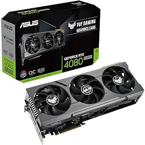 ASUS TUF Gaming GeForce RTX 4080 Super OC Edition 16GB GDDR6X žaidimų vaizdo plokštė