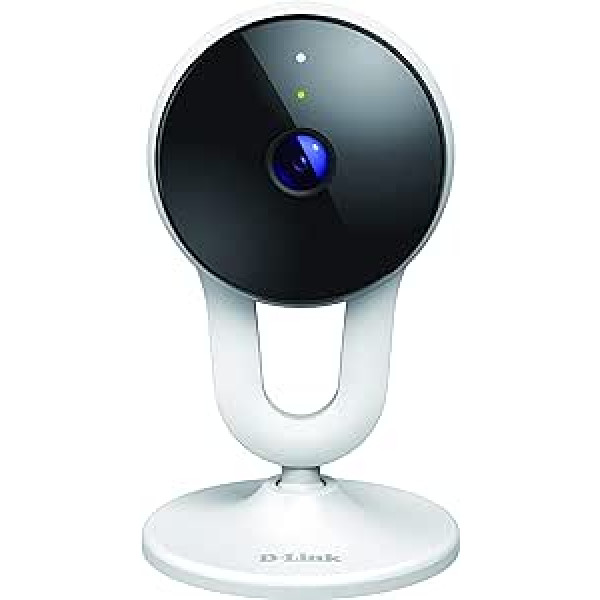 D-Link DCS-8300LHV2 mydlink Full HD Wi-Fi Camera (Night Vision, Personal Detection, Motion and Noise Detection, 2-Way Audio, Free Cloud/SD Recording, WPA3, ONVIF, Alexa, Google Assistant)