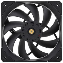 Thermalright TL-C12PRO CPU Fan 120mm S-FDB Bearing Computer Fan for PWM Control 1850RPM Power Fan (Black)